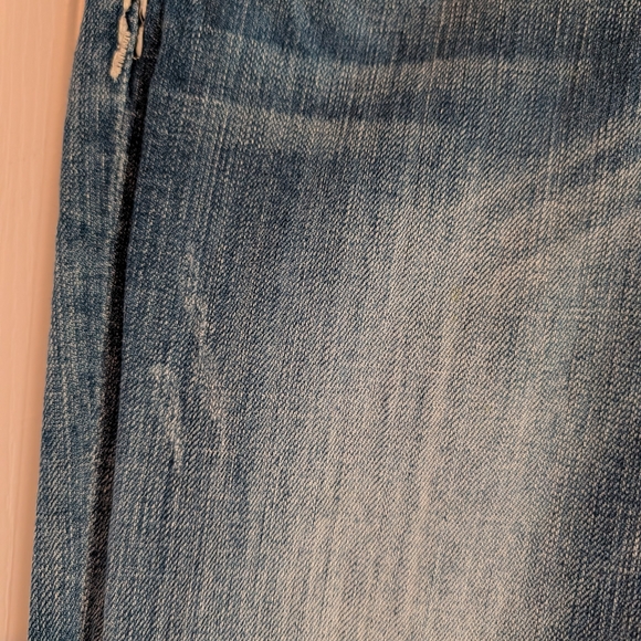 Miss Me Blue Straight Leg Jeans with Embellished Pockets - Picture 8 of 9